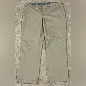 L.L. Bean Tan Chinos with Relaxed Fit
